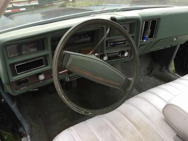 1977 Green Chevrolet El Camino Pickup