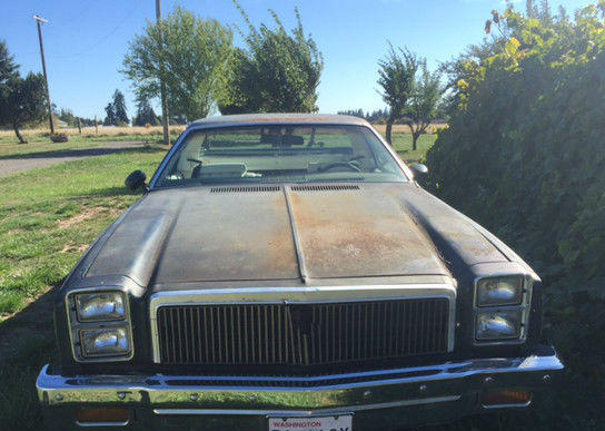 1977 Green Chevrolet El Camino Pickup
