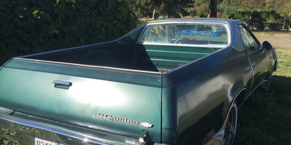 1977 Green Chevrolet El Camino Pickup