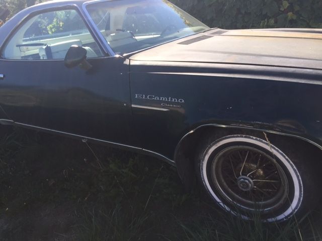 1977 Green Chevrolet El Camino Pickup