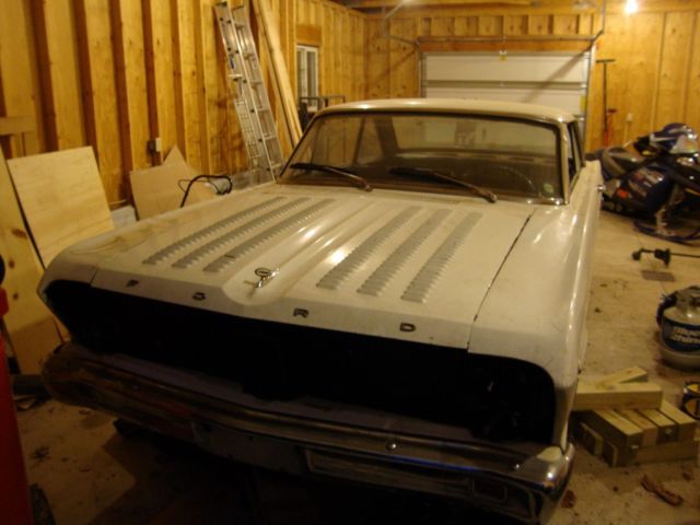 1964 White Ford Falcon 2-Door