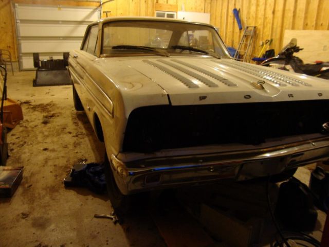 1964 White Ford Falcon 2-Door
