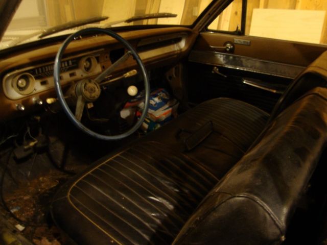 1964 White Ford Falcon 2-Door