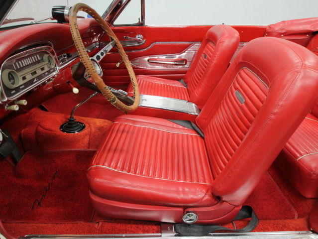 1963 White Ford Falcon Convertible