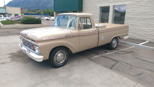 1964 Tan Ford F-250 Standard Cab Pickup