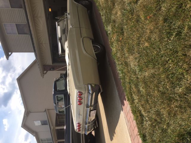 1965 Tan Chevrolet Impala Convertible