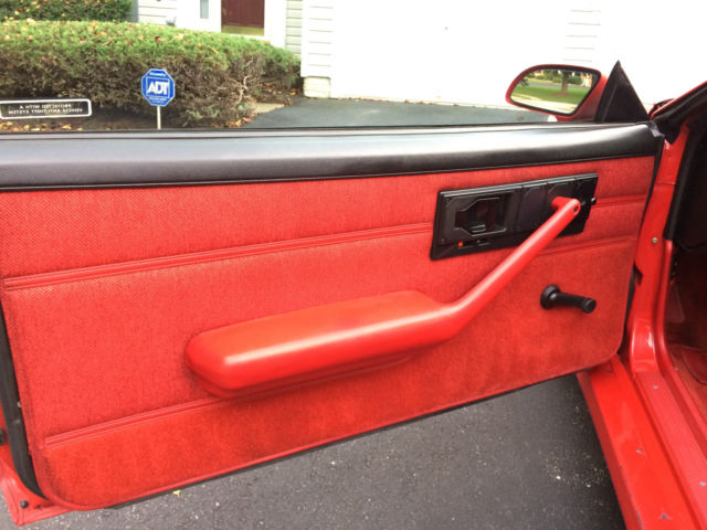 1991 Red Chevrolet Camaro Coupe