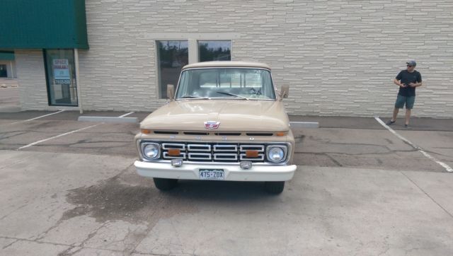 1964 Tan Ford F-250 Standard Cab Pickup