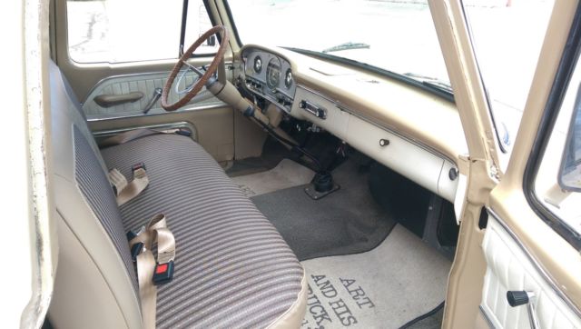 1964 Tan Ford F-250 Standard Cab Pickup