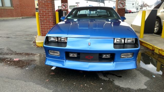 1991 Blue Chevrolet Camaro