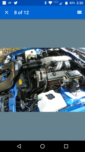 1991 Blue Chevrolet Camaro