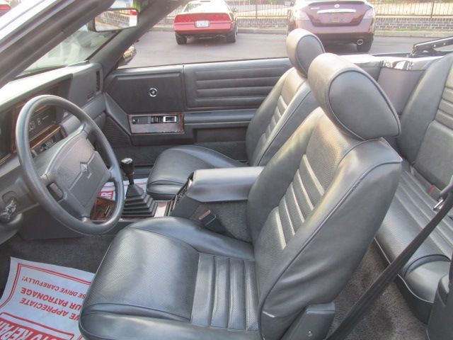 1989 Silver Chrysler LeBaron Convertible