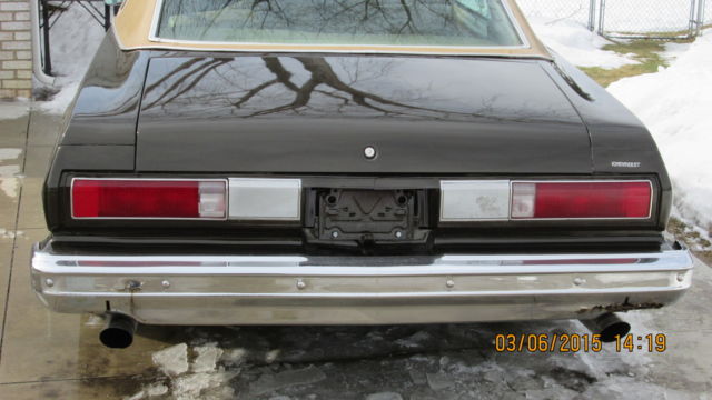 1975 Brown Chevrolet Malibu Coupe