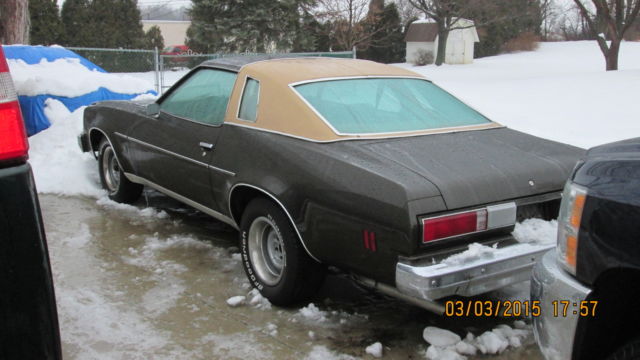 1975 Brown Chevrolet Malibu Coupe