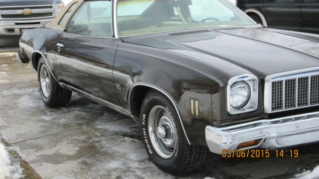 1975 Brown Chevrolet Malibu Coupe