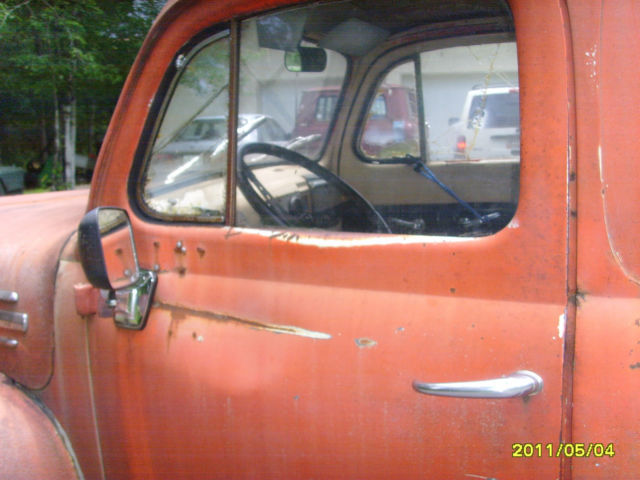 19510000 Red Ford Other Pickups Standard Cab Pickup
