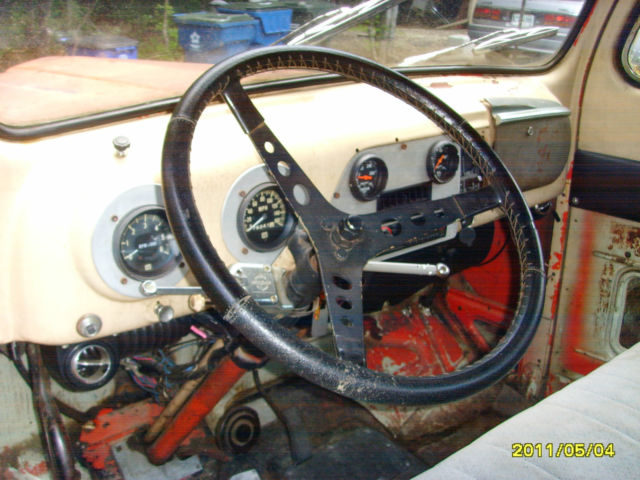 19510000 Red Ford Other Pickups Standard Cab Pickup
