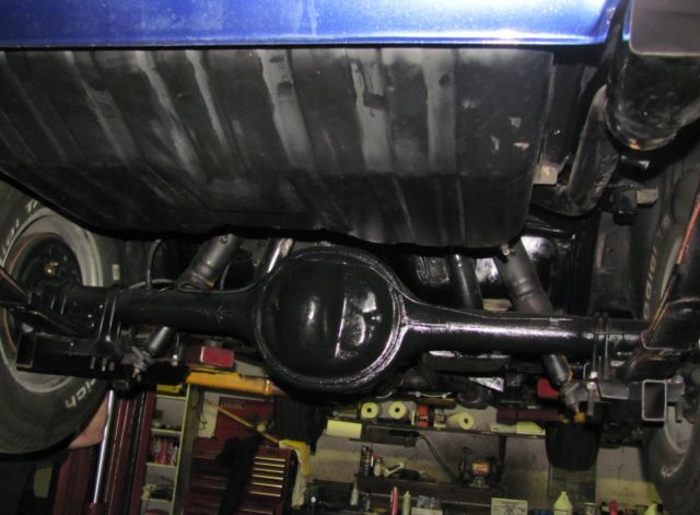 1967 Blue Ford Mustang