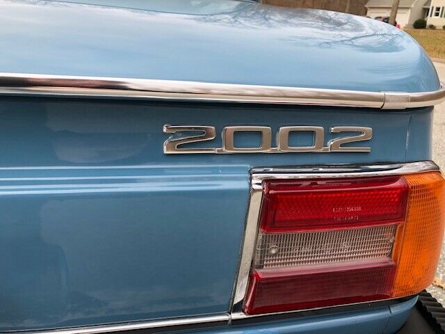 1976 Blue BMW 2002 Coupe