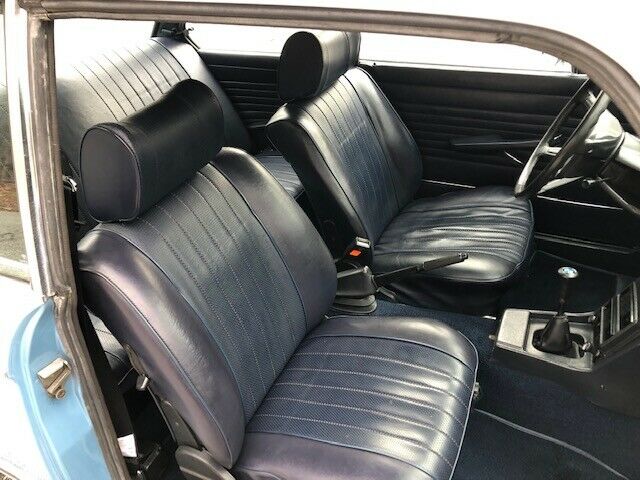 1976 Blue BMW 2002 Coupe