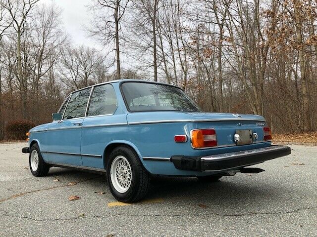 1976 Blue BMW 2002 Coupe