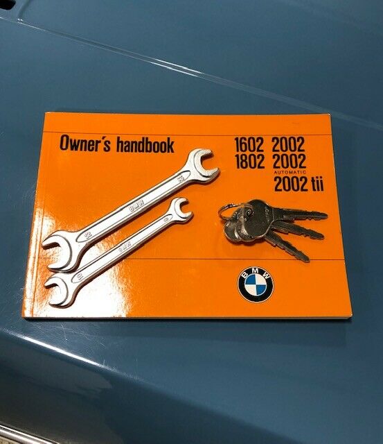 1976 Blue BMW 2002 Coupe