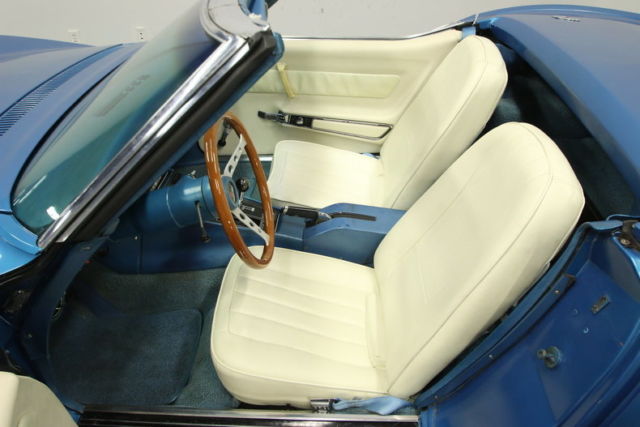 1969 Blue Chevrolet Corvette Convertible