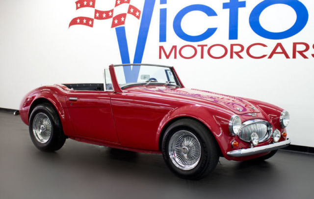 1962 Red Austin Healey 3000