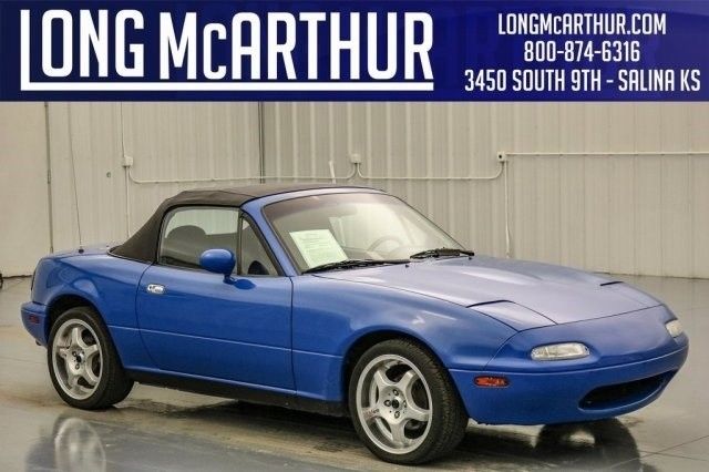 1990 Blue Mazda MX-5 Miata Convertible