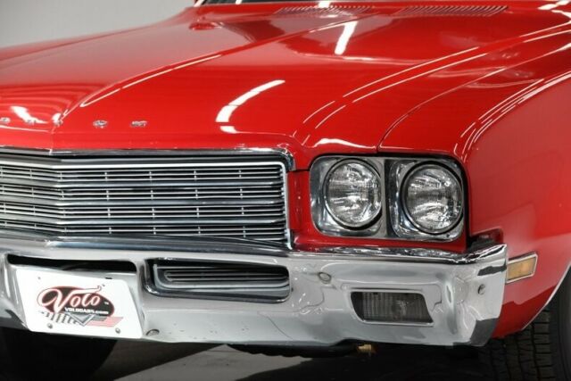 1970 Red Buick Skylark Convertible