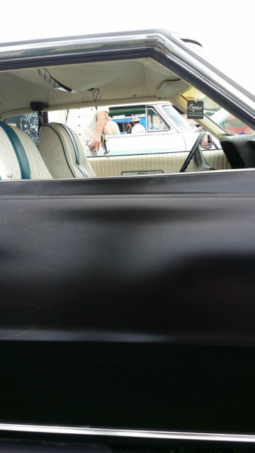 1970 Black Ford Thunderbird 2 door coupe
