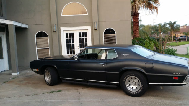 1970 Black Ford Thunderbird 2 door coupe