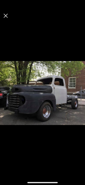 1949 Gray Ford F-100 Standard Cab Pickup