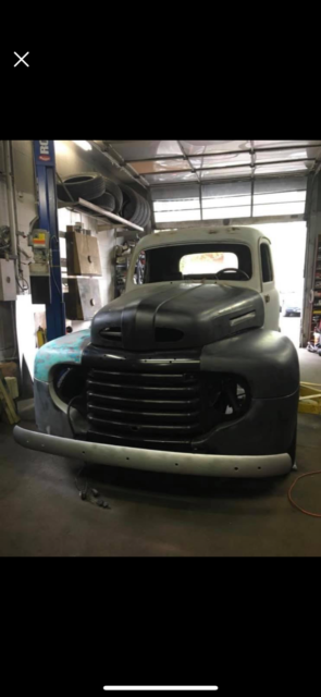 1949 Gray Ford F-100 Standard Cab Pickup