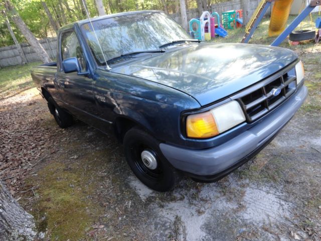 1993 Blue Ford Ranger