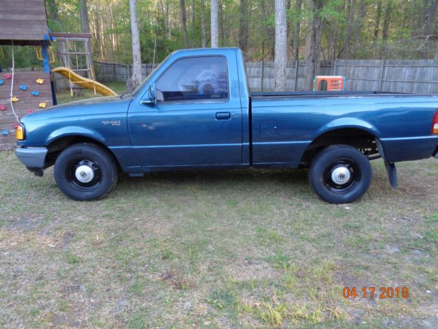 1993 Blue Ford Ranger