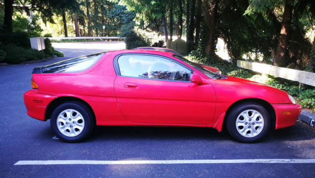 1993 Red Mazda MX-3 Hatchback