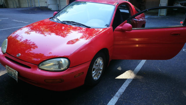 1993 Red Mazda MX-3 Hatchback