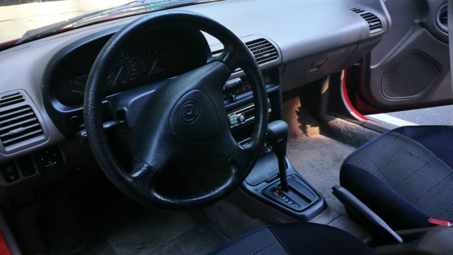 1993 Red Mazda MX-3 Hatchback