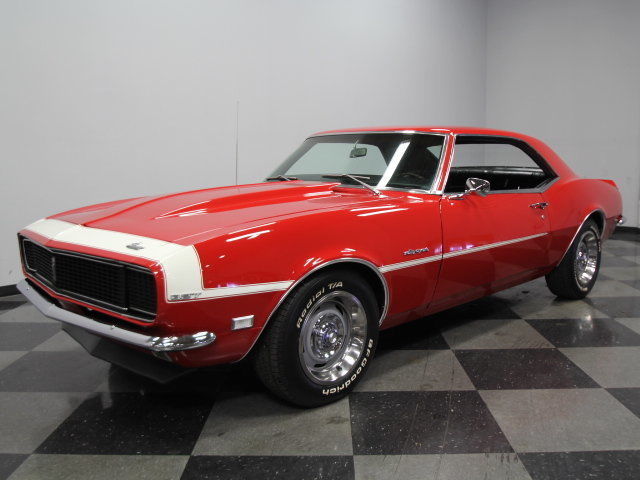 1968 Red Chevrolet Camaro Coupe