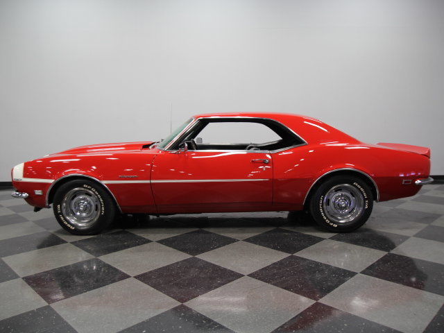 1968 Red Chevrolet Camaro Coupe