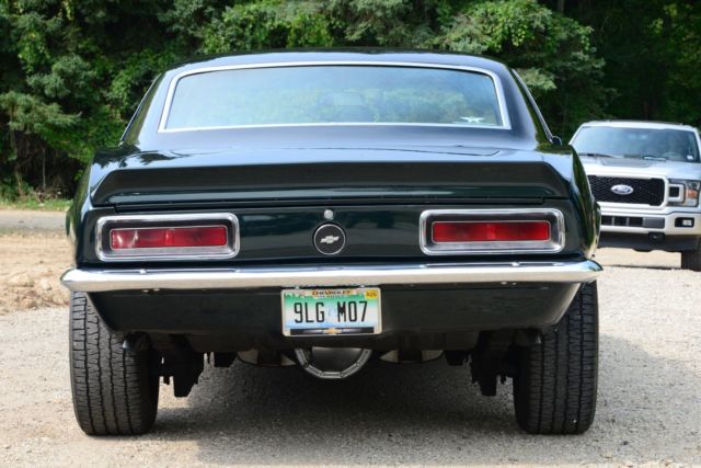 1968 Deep Green Chevrolet Camaro coupe
