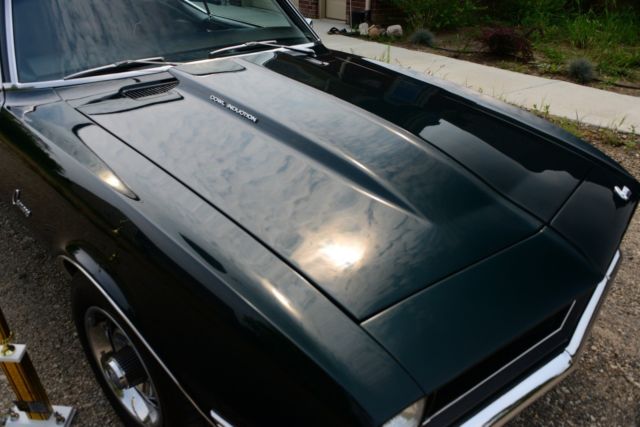 1968 Deep Green Chevrolet Camaro coupe