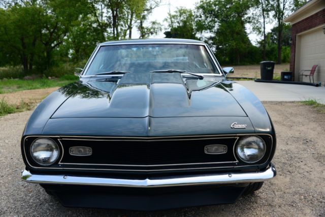 1968 Deep Green Chevrolet Camaro coupe