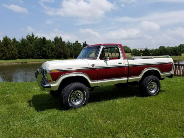 1978 Red Ford F-150 Pickup (Truck)