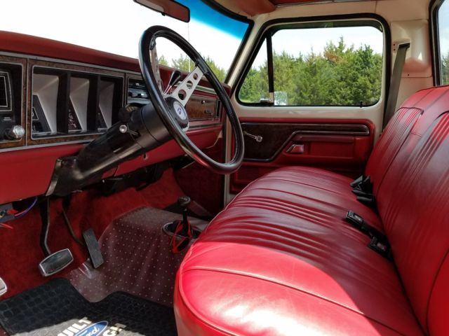 1978 Red Ford F-150 Pickup (Truck)