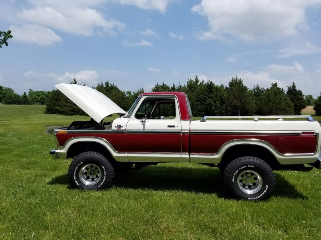 1978 Red Ford F-150 Pickup (Truck)