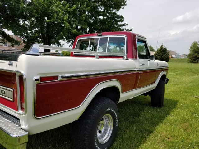 1978 Red Ford F-150 Pickup (Truck)