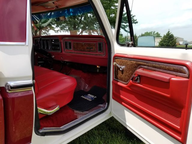 1978 Red Ford F-150 Pickup (Truck)