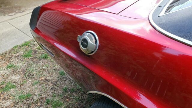 1970 Candy Apple Red over Gold Flake Dodge Challenger Coupe